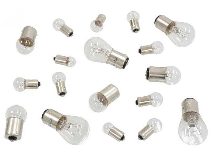 Redline Restomotive® 1960 Chevrolet Corvette 18 Piece Light Bulb Kit