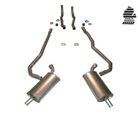 1969-1972 Exhaust System 350 Automatic 2"