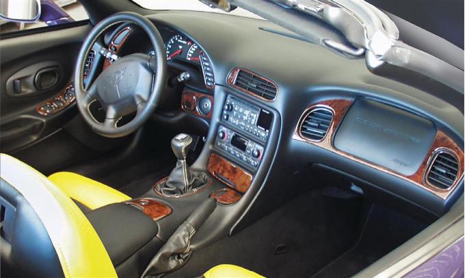 01-04 Dash Kit - Wood / Carbon Fiber Look / Brushed Aluminum