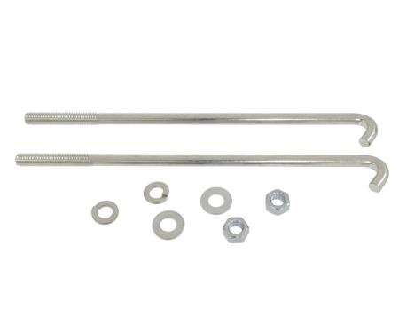 53-61 Battery Hold Down J-bolts Kit With Nuts And Washers