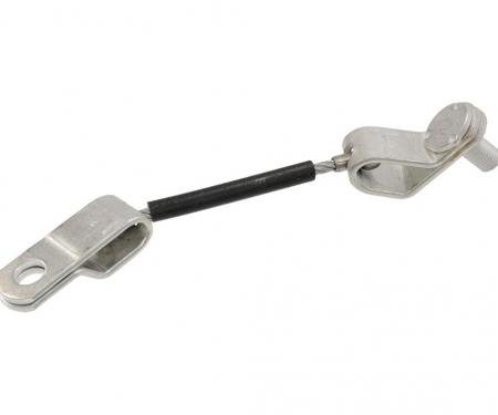 65-67 Outer Seat Belt Bracket Cable to Frame