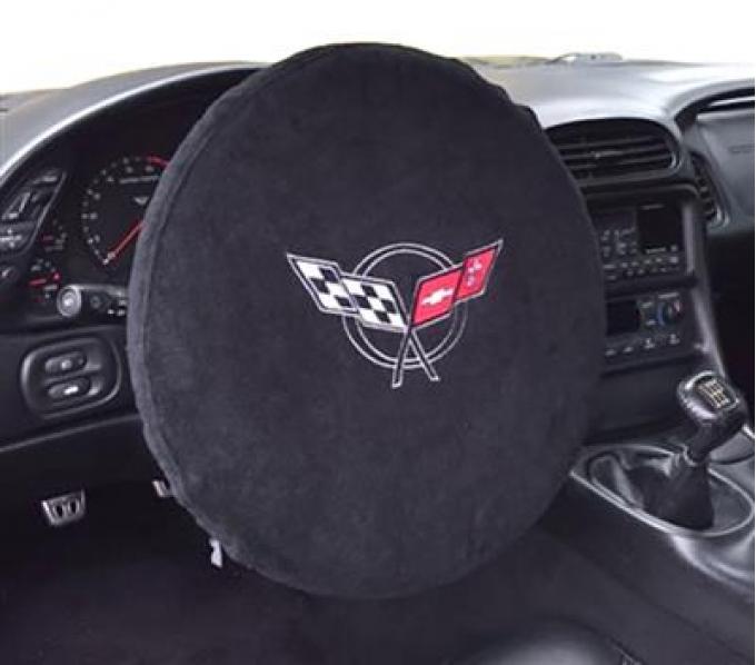 1997-2004 Steering Wheel Cover / Armour with C5 Logo
