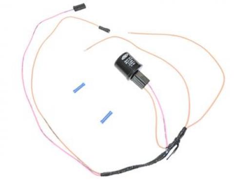 53-57 Optional Parking / Emergency Brake Warning Lamp Kit - For Custom Wire Harn