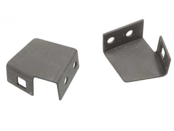 63-67 Rocker Moulding Mount Bracket - Front Rivets To Rocker Tip