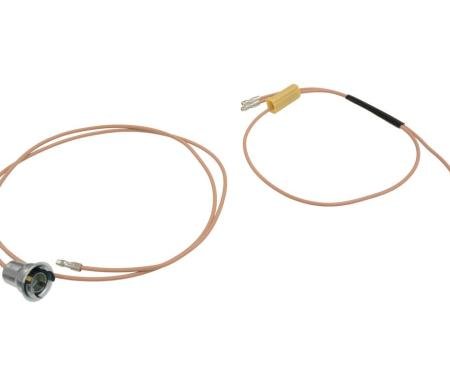 58-60 Parking / Emergency Brake Flasher Lead - And Lamp Wire