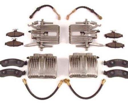 88-92 Brake Overhaul Set Complete With Heavy Duty Brakes