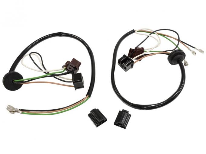 63 Headlight Bucket Extension Wire Harness - All 1st Design-fiberglass With Grom