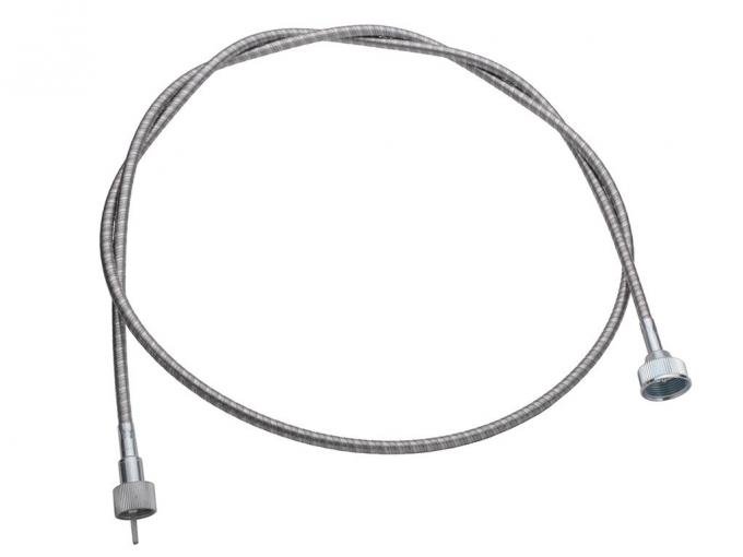 58-61 Tach / Tachometer Cable - Steel Case 60"