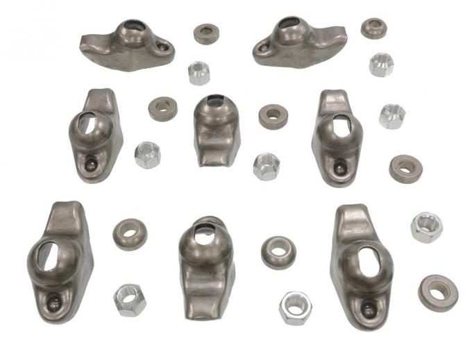 57-94 Rocker Arm Set of 8 - 283 / 327 / 350 Includes Arm Ball And Nut