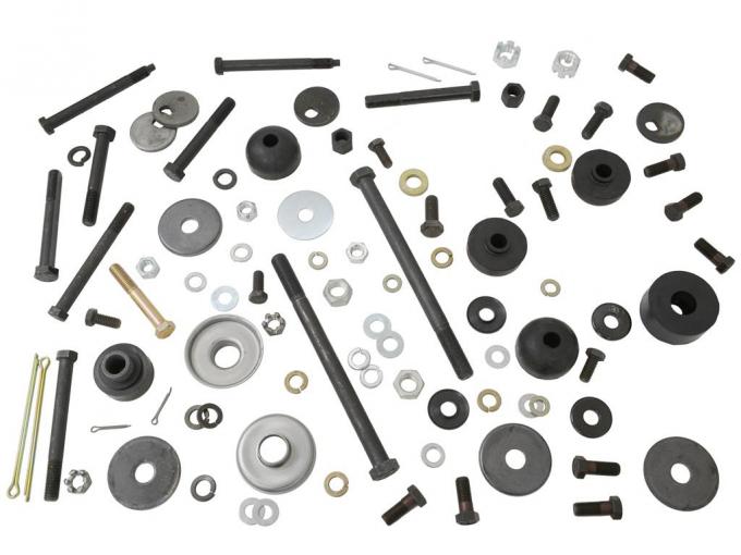 8082 Rear Suspension Mounting Hardware Kit Basic Corvette Depot