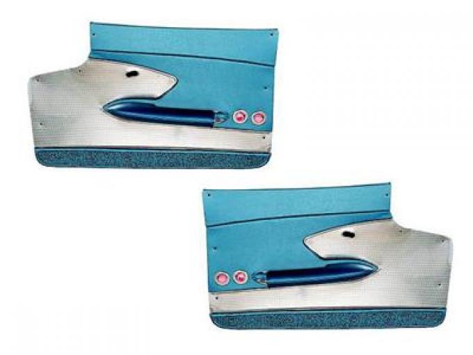 60 Complete Deluxe Door Panel Except Power Window