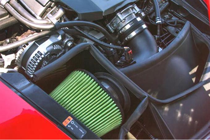 14-19 Green Filter Air Intake System