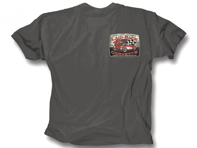 T-Shirt - Americas Sports Car C1 Charcoal - Laid Back