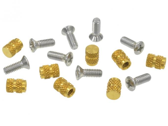 68-77 Quarter Trim Panel Repair Kit - Rear