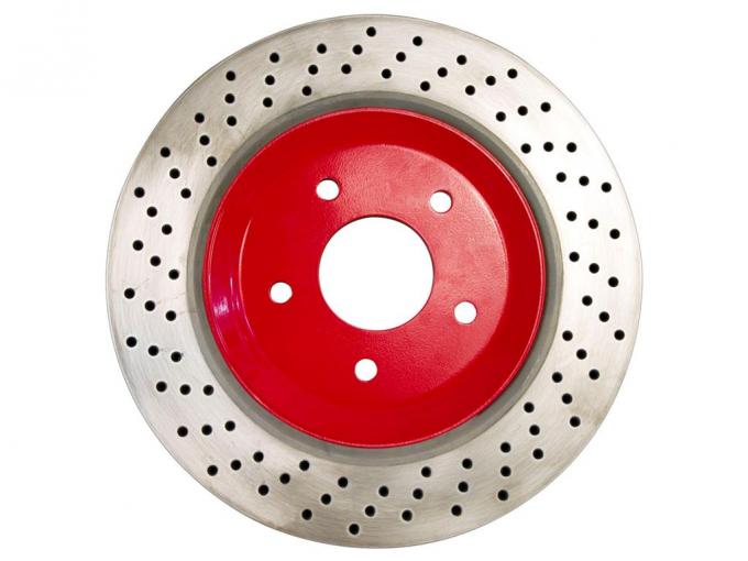 05-13 Red Brake Rotor Covers With Z51 Or Z55 - Set Of 4