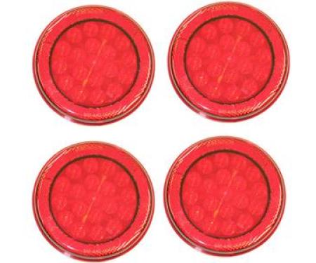 1984-1990 LED Tail Lamps - Set Of 4 (includes Load Equalizers)