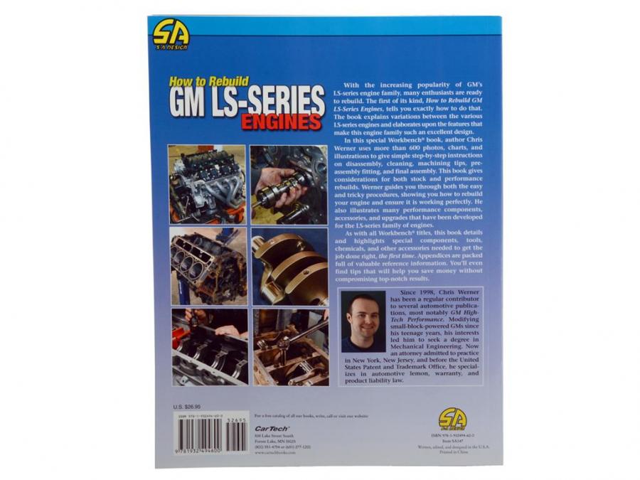 How To Rebuild LS Series Engines Book Corvette Depot