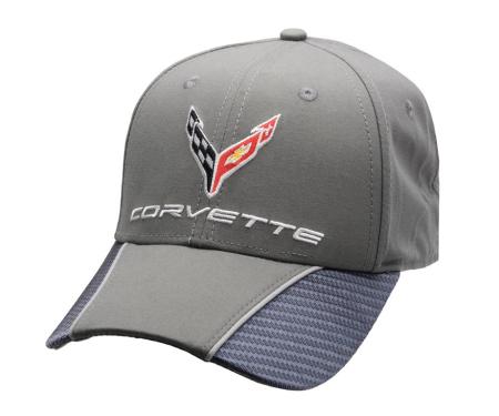 C8 Corvette Carbon Fiber Contrast Hat