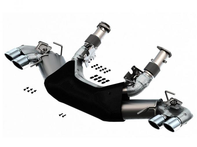 2020-2023 Borla Cat-Back Exhaust System S-Type with 4" Bright Chrome Tips