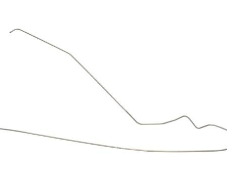 70-74 Fuel Tank Vapor Canister Return Lin - Left Hand Side Stainless