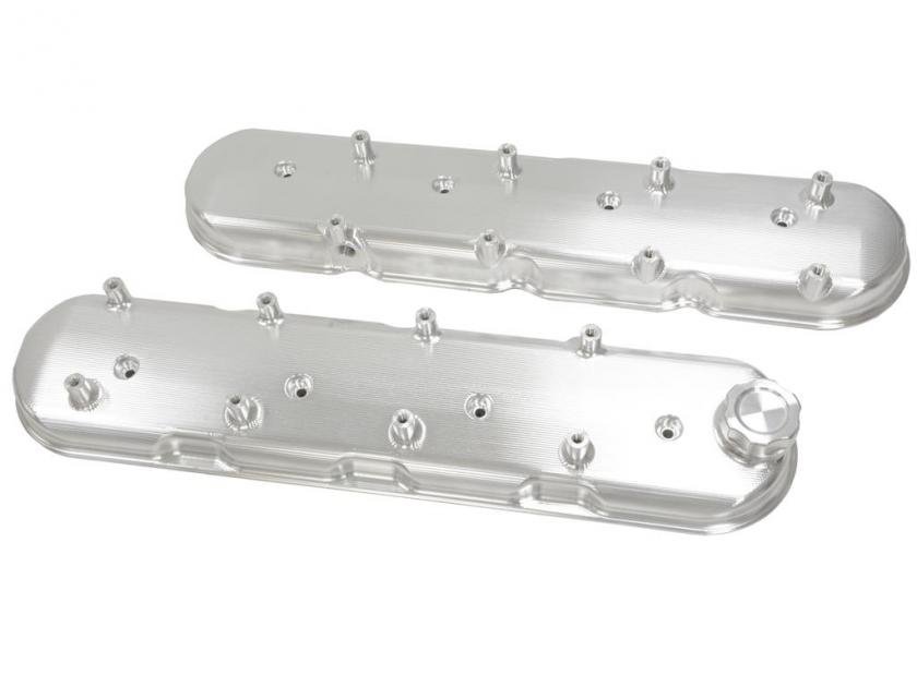 0513 Valve Covers Aluminum Standard Height w/ Coil Mounts LS2