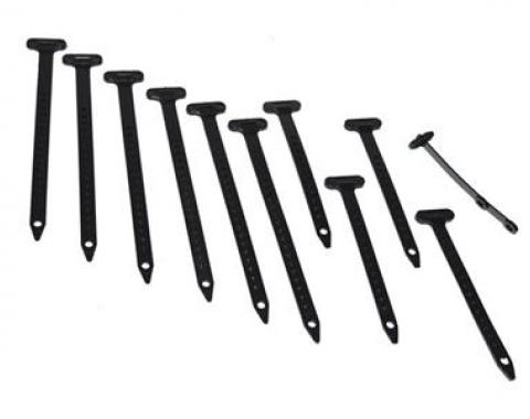 73 Engine And Wire Tie Strap Kit - 10 Pieces