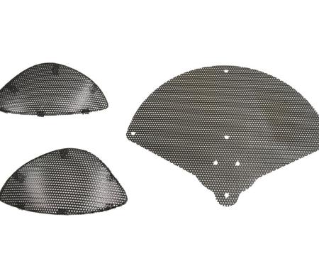 53-57 Radio Speaker Grille Set - 3 Pieces
