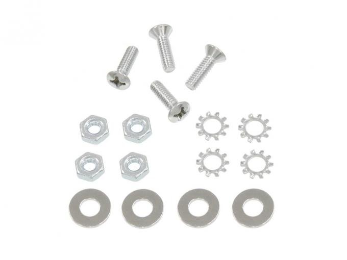 57-62 Soft / Convertible Top Rear Latch on Deck Lid Mounting Kit