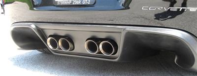 05-13 Rear Diffuser GT4 4 Exhaust Tip | Corvette Depot