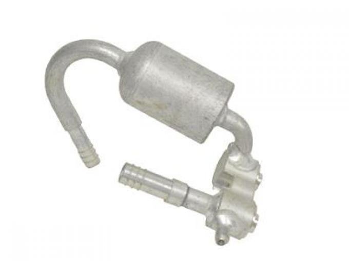 64-65 327 Air Conditioning Fitting With Muffler
