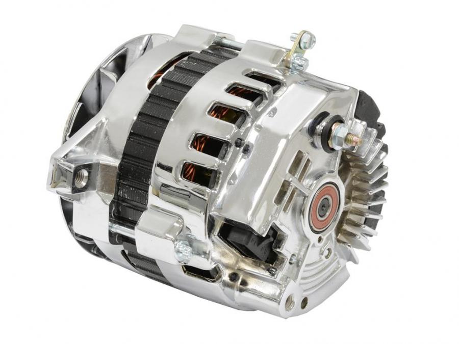 8691 Chrome Alternator 140 Amp Corvette Depot