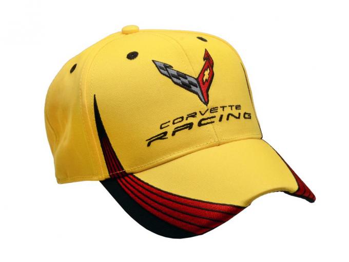C8 Corvette Racing Yellow And Black Sharp Ride Hat