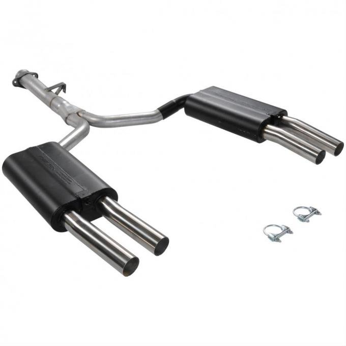 86-90 Cat Back Exhaust System - Flowmaster Force II