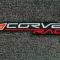 2005-2007E Floor Mats W/Sideways C6 Corvette Racing Logo - Lloyd Design