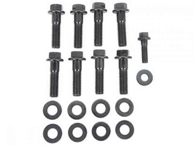 97-13 LS1/LS2/LS3/LS6/LS7/LS9 Timing Cover Bolts Black Chromemoly Hex