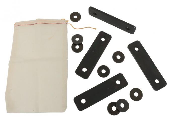 70-75 Seat Back Adjustment Shim Kit - With Bag 4 Large Shims