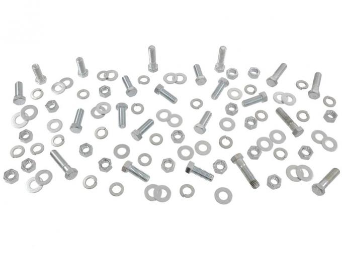 Redline Restomotive® 1963-1967 Chevrolet Corvette Replacement Rear Bumper Bolt Kit