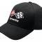 Black Flexfit Performance Hat with 63-82 Crossflag Embroidered Logo