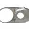 53-57 Steering Column Bezel on Dash - Chrome