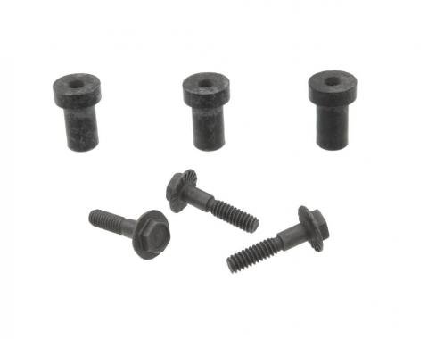 Redline Restomotive® 1964-1975 Chevrolet Corvette Voltage Regulator / Horn Relay Mount Kit