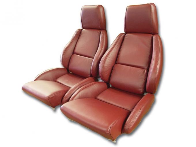 84-88 Seat Cover - Mounted Standard 100% Leather Non Perforated