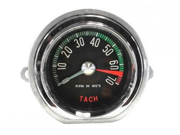 60 6500 Redline Complete Tach / Tachometer 1960 Early Distributor Driven Corvette Depot