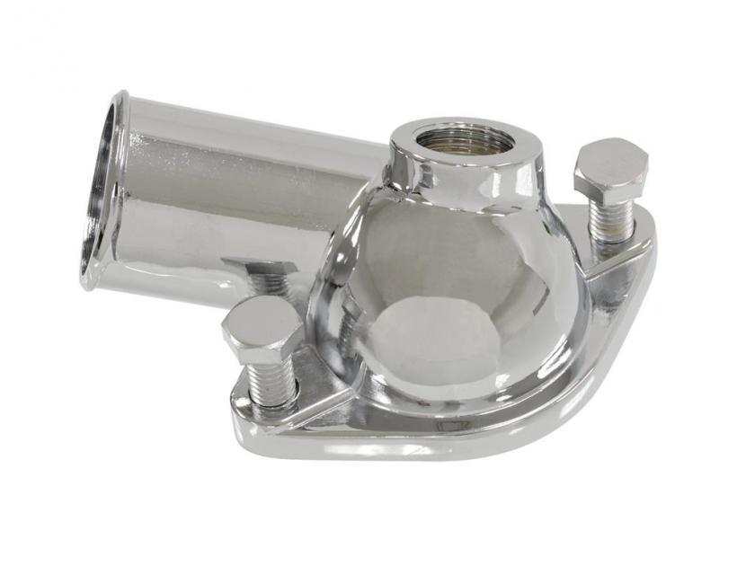 1966-1973 Corvette Thermostat Housing Aluminum - CA