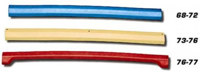 70-72 Rear Window Lower Trim Moulding - Coupe