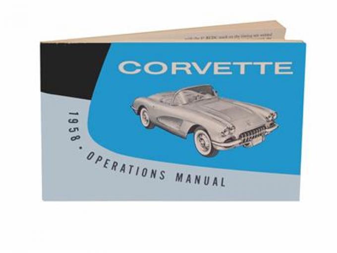 58 Owners Manual - Quality Reprints!