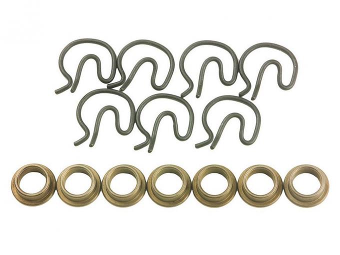 19561982 Hurst Shifter Bushings with Clips Set Corvette Depot