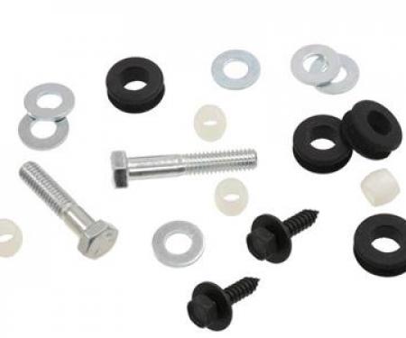 73-82 Air Conditioning Condenser And Bracket Mount - 1973 Late