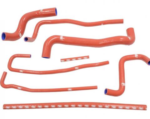 SAMCO Radiator Coolant Hose Kit (8pc) - Red for 97-04 Corvette 5.7L main image 1