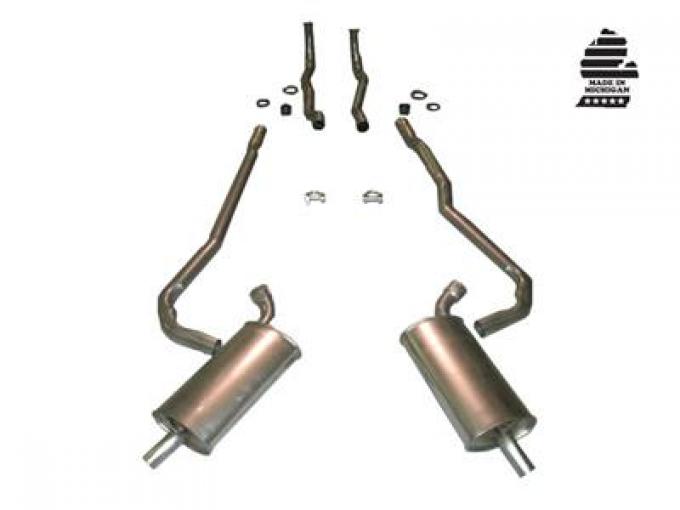 1969-1972 Exhaust System 350 Automatic 2"