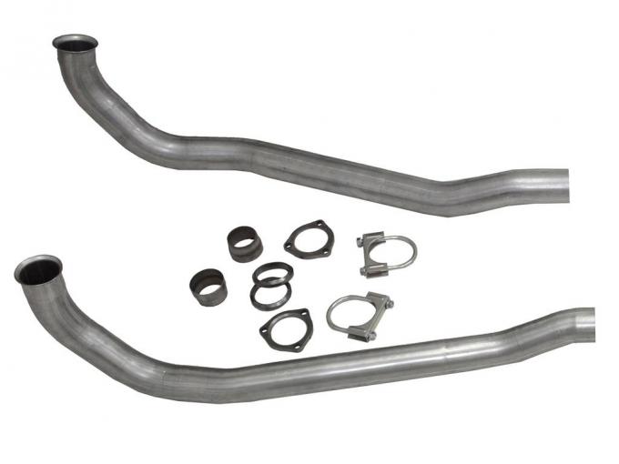 64-65 Exhaust Pipe - Front Hi Performance 2 1/2" 4 Speed